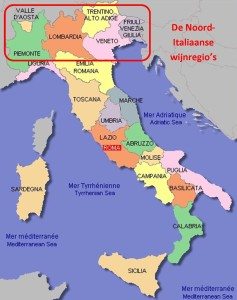 italiaanse wijnregios
